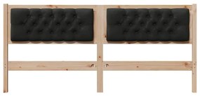 Fejtámla Egyéb Barna és fekete 180 cm Tömör fenyőfa