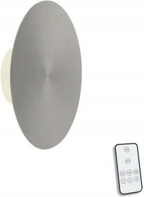 Paul Neuhaus Led fali lámpa 25 cm Usb elemes, fényerőszabályozható szürke