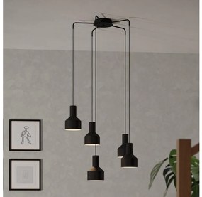 Eglo 99553 - Csillár zsinóron CASIBARE 5xE27/40W/230V