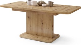 Mazzoni ASTON MINI-Z Artisan Tölgy - MODERN NYITHATÓ EMELHETŐ DOHÁNYZÓASZTAL ÉTKEZŐASZTAL ÁTALAKÍTHATÓ ASZTAL