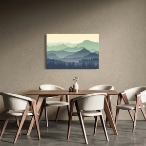 Kép - Forest Mountain (90x60 cm)
