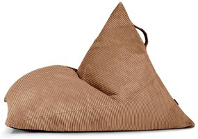 Barna kordbársony babzsákfotel Razz – SLOWDOWN