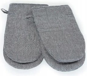 Hőálló konyhai kesztyű 100% Pamut 18x32 cm 2 db-os szett