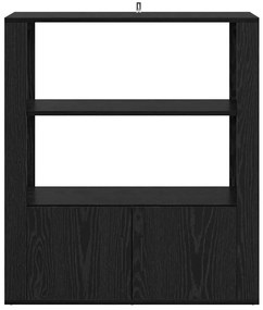 Széf Musta tammi 30 x 80 x 90 cm Faanyag