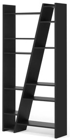 Delta fekete könyvespolc - TemaHome