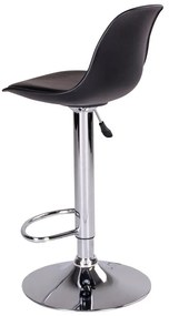 Fekete forgó bárszék szett 2 db-os 82 cm Trondheim – House Nordic