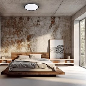 LED mennyezeti lámpa MAQ LED/50W/230V 3000/4000/6500K IP40 fekete