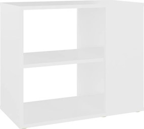 vidaXL fehér szerelt fa kisszekrény 60 x 30 x 50 cm