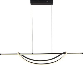 MILAGRO ML1584 Modern Led Függesztett Lámpa Fekete LED IP20