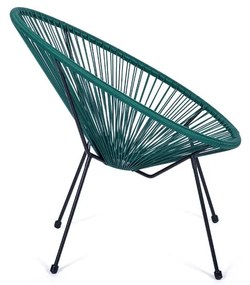 Avocado zöld kerti szék mesterséges rattanból - Bonami Selection