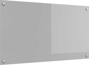 vidaXL Konyhai splashback Világosszürke 90 x 50 cm edzett üveg