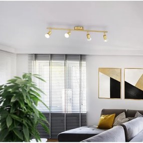 Eglo 33187 - LED Spotlámpa BUZZ-LED 4xGU10/2,8W/230V 3000K arany