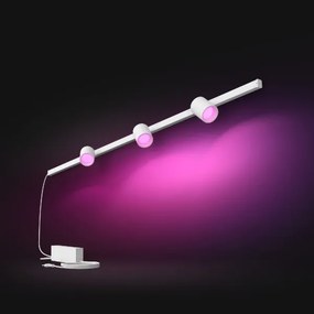 Philips-KÉSZLET 3xLED RGB Dimmelhető lámpa sínrendszerhez Hue LED RGB/15,6W/230V