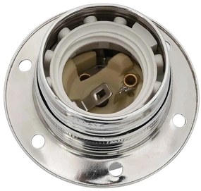 2 db szatén nikkel lámpatartók E27