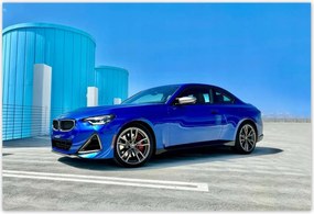 Poszterek 155x105 Kék Bmw Autó