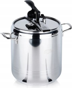 Orion Profi kukta Acél Nyomástartó Fazék Gyors Főzés 9L