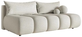Háromszemélyes kanapé Didier mini  (világos bézs + fekete). 1100579