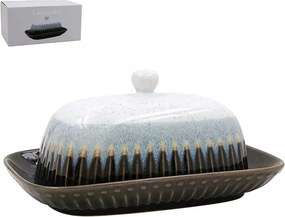 Vajtartó kerámia vajtartó fedővel Reactive Glaze Elements