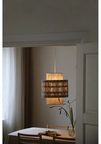 Natúr színű függőlámpa textil-juta búrával ø 45 cm Ano – Markslöjd