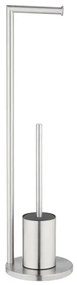 WENKO 25676100 - FERLA WC-szett 18x69,5 cm rozsdamentes acél/szatén