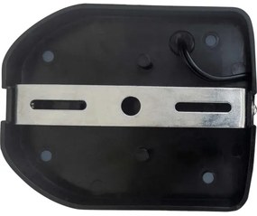 LED Napelemes reflektor érzékelővel TOMI LED/10W/7,4V 1800 mAh IP44 fekete