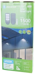 Aigostar - LED napelemes utcai lámpa érzékelővel LED/150W/3,2V+ + távirányító