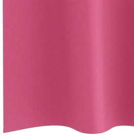 Függönyök 2 pcs Fényes rózsaszín 175x140cm Poliészter
