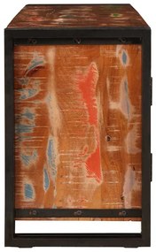 TV szekrény Sokszínű 120 x 30 x 50 cm tömör újrahasznosított fa