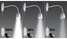 Brilagi - LED állítható fényerőjű flexibilis lámpa LED/4W/230V fehér
