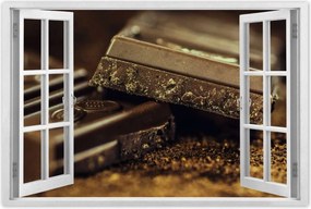 Poszterek 90x60 Keserű csokoládé kockák