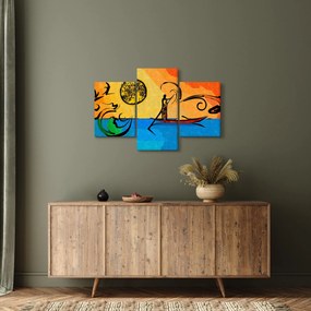 Egy ősi festmény képe (90x60 cm)