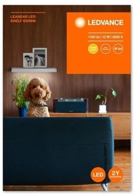 Ledvance - LINEAR LED polc világítással 12W 230V 60 cm IP44