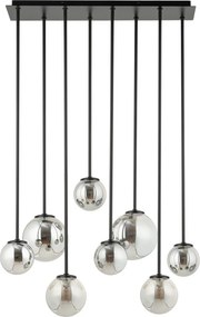 Sigma lighting modern mennyezeti lámpa tulia fekete szürke sig33494
