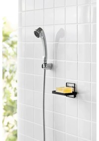 Fekete öntapadós fém szappantartó Film Hook – YAMAZAKI