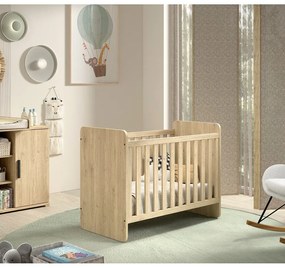 Natúr színű babaágy 60x120 cm Sam – Vipack