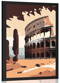 Plakát Colosseum Rómában