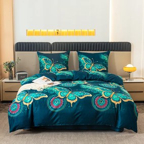 Mikroszálas ágyneműhuzat AZURIA kék Ágyneműhuzat mérete: 70 x 80 cm | 140 x 200 cm