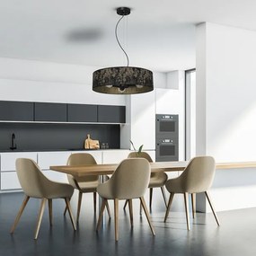 Csillár zsinóron SATINO 3xE27/60W/230V arany