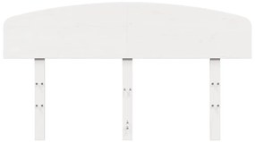 fehér tömör fenyőfa fejtámla 150 cm