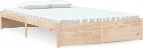 VidaXL ágykeret, matrac nélkül, 120x200 cm, tömörfa