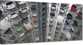 Festmények 115x55 Emeletes garázs