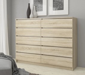 Komód Kurtinaitis 10SZ (szonoma tölgy). Akció -15%. 1068816