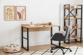 Deha Black and Sapphire Oak íróasztal