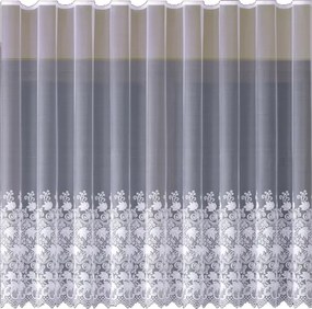 Mg Függöny jacquard 628/42 Fehér 230x180cm Kész Szalaggal K