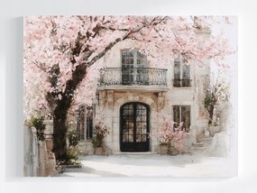 Vászonkép Canvas Tájkép Franciaország Provence Ház Villa Fa 100x75