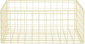 DEPOSIT fém kosár 20x30cm sárga
