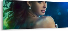 Kép - Egy fiatal nő képe (120x50 cm)