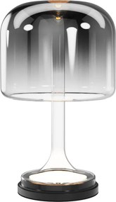 Maytoni modern asztali lámpa spirito fekete füstös mymod286tl-l18b3k