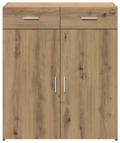 Tárolószekrény Mesterséges tölgy 80x42.5x93.5 cm Műszaki fa