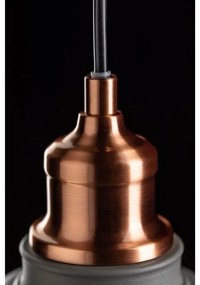 Lámpa Mennyezeti lámpatest LORET M,8854,AC220-240V,50/60Hz,1*E27,max.40W,átmérő 20,5cm,IP20,egyes,szürke